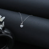 Silver Swan Charm Pendant Chain  for Women Girls